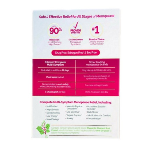 Estroven Complete Multi-Symptom Menopause Relief 84 Caplets