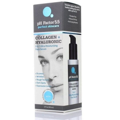 PH Factor 5.5 Collagen + Hyaluronic Moisturizing Face Serum