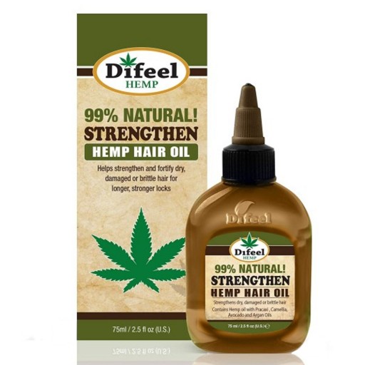 Difeel 99% Natural Strengthen (Hemp Hair Oil)