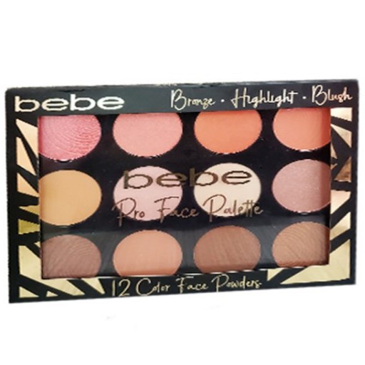 bebe Pro Face Palette (Bronze, Highlighter and Blush)