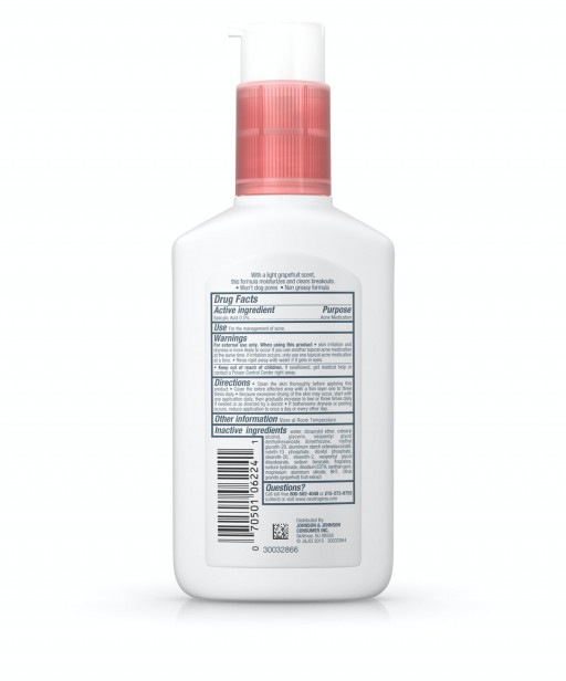 Neutrogena Oil Free Acne Moisturizer (Pink Grapefruit)