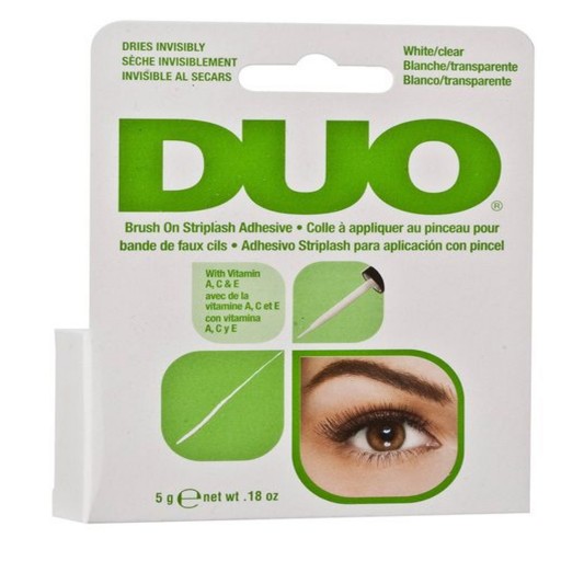 Duo Eyelashes Glue (White/Clear)