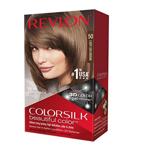 Revlon Colorsilk Hair Color (50 Light Ash Brown)