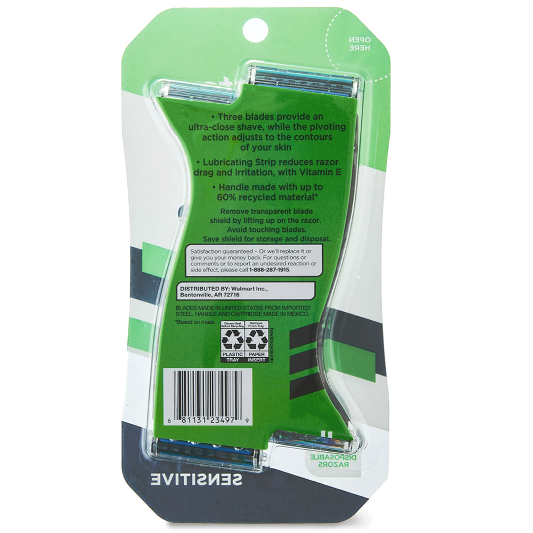 Equate The Stylish 3 Blade Disposable Razors